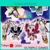 2020 Tokyo Olympics Keychain Souvenir Featuring Miraitowa And Someity Acrylic Pendant