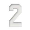2.3FT Numbers For Balloons, Balloons Number Frame, Birthday Decorations, Anniversary Decor, Large Cardboard Numbers