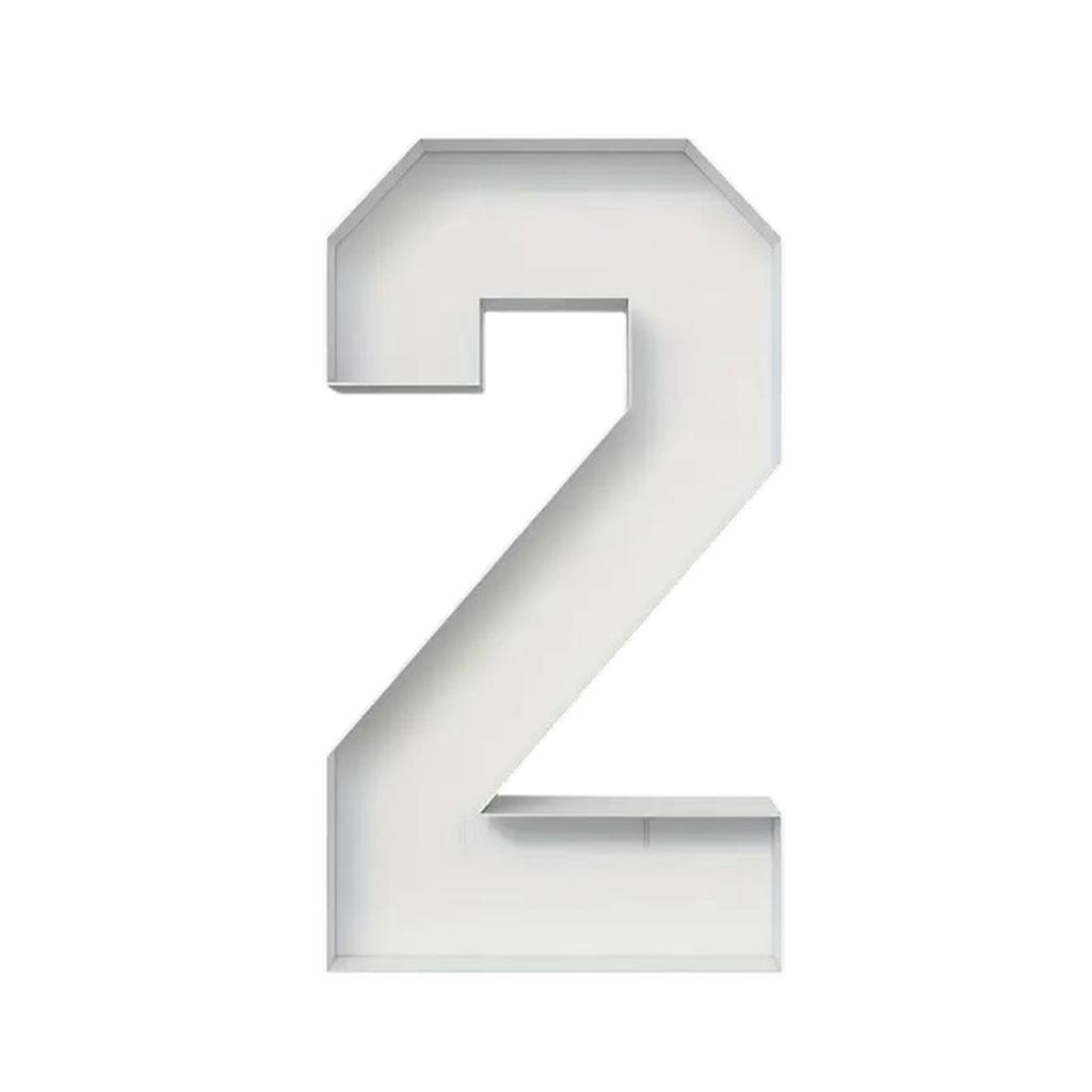 2.3FT Numbers For Balloons, Balloons Number Frame, Birthday Decorations, Anniversary Decor, Large Cardboard Numbers