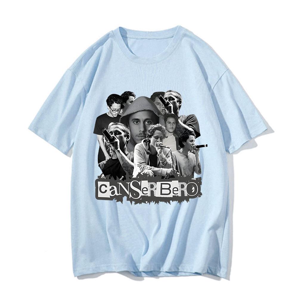 Letní Nové Tričko Pánské Dámské Harajuku Tričko Unisex Hip Hop Canserbero Potisk Tričko Ležérní Denní Trička Klasický Krátký Rukáv