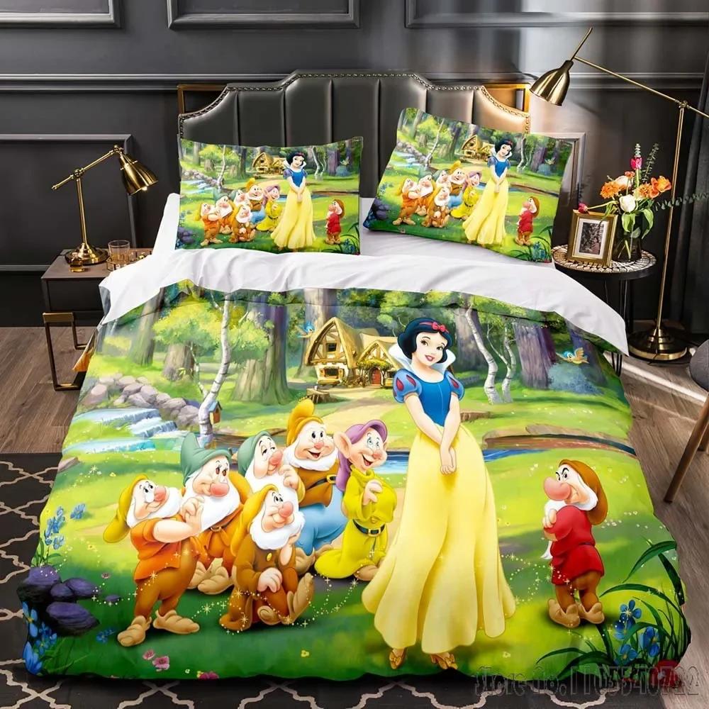 

Beauty and the Beast 3D Printed Princess Duvet Cover Set HD Comforter Cover for Kids Bedding Sets Bedclothes Bedroom Decor Baby 120x150cm