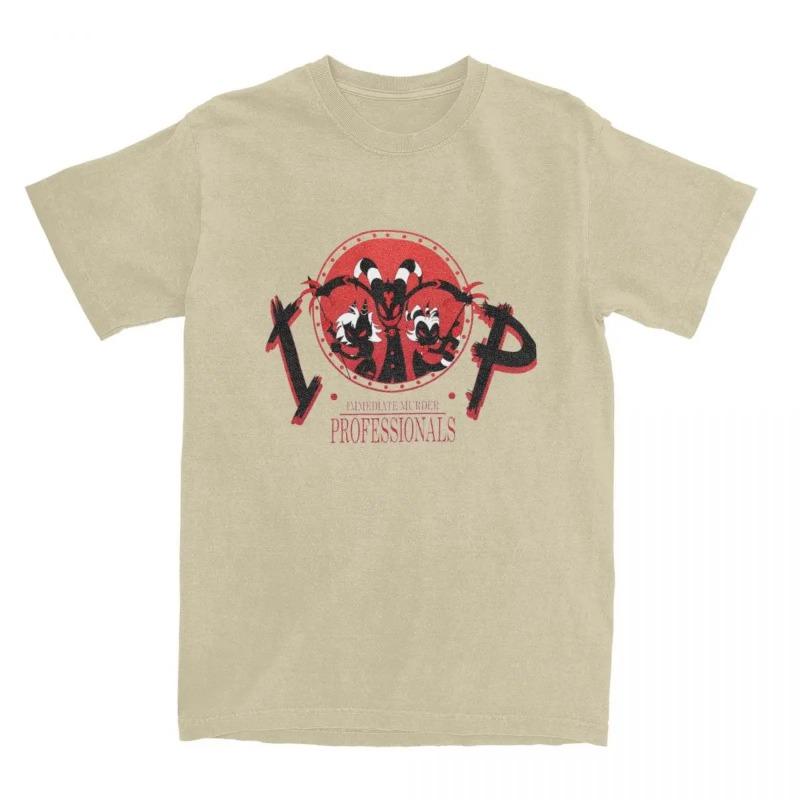 Helluva Boss Start Up Killing Company Pánské tričko Blitzo Kreslené Cool Trička Krátký rukáv Kulatý výstřih Trička Topy