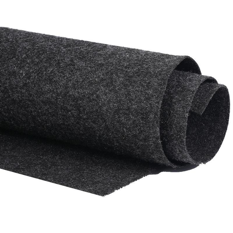 Speaker Grill Cloth Chemical Fiber Car Subwoofer Box Sound-Absorbing Board Clothes Anti-Seismic Blanket Felt Gray/Black