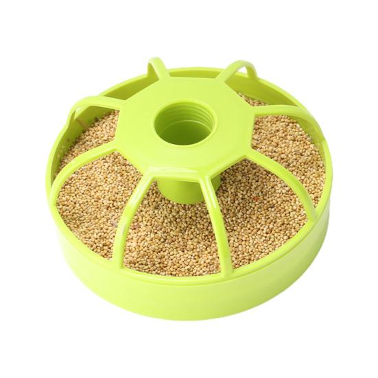 Yousheng Bird Feeder Dual Purpose Eight Grid Large Capacity Convenient Chicken Bird Parrot Feeding Box Pet Supplies