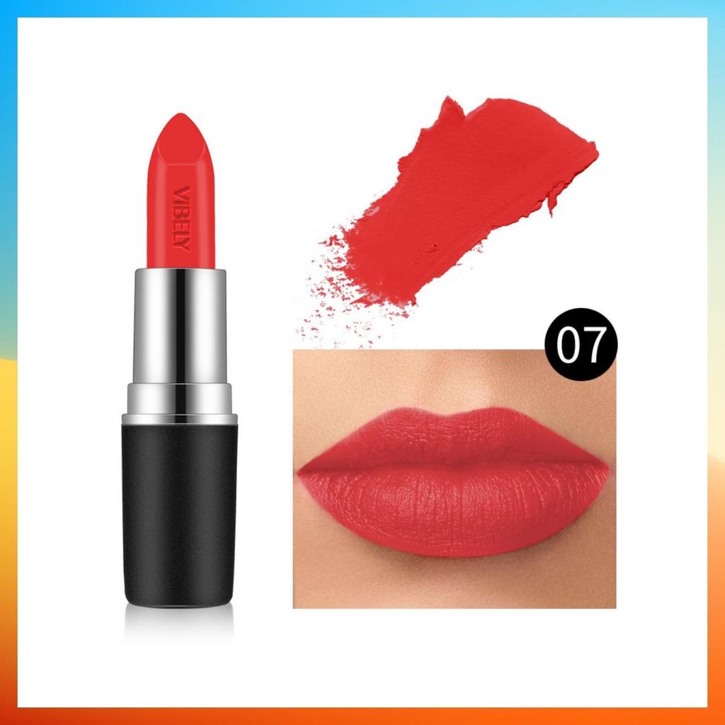 18 Colors Waterproof Matte Lipstick Professional Makeup