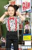 Clearstone Animal Dalmatian Shirt for Black Shirt, Cosplay, Halloween, Kids, 120cm, Unisex,