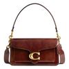 Tabby 26 Gold Hardware Detachable Shoulder Strap Smooth Leather Handy Crossbody Shoulder Bag Medium Women's Dark Brown