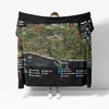 Escape from Tarkov Scav PMC Mappa Coperta di Flanella Decorazione Coperte Creative Accogliente Morbida Leggera per Divano