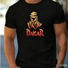 Fashion Motorcycle Racing Car Print Unisexs And Unisexs Large Size Tshirts Round Neck Loose 2026 High Quality Short Sleeves