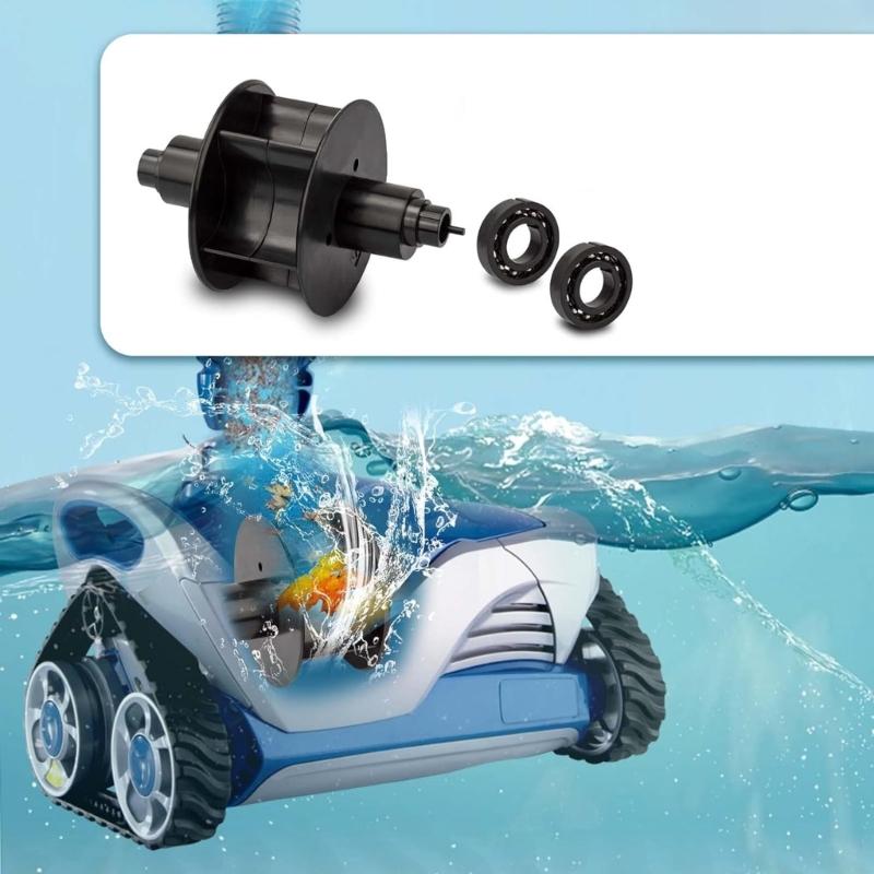 Plastic A-Frames and Pod Combos Turbine Bearings Kit Pool Cleaner Maintenance Kit Plastic Texture Suitable for Pool Vacuum