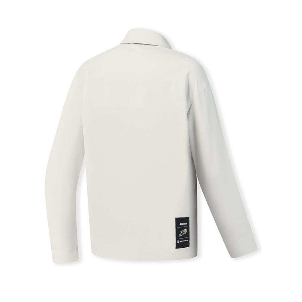 Fila Urban Explore Fashion Classic Minimalist Sports Casual Outdoor Jacket Men Jackets Light-Gray A11M618703FGY
