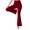 Women's Flared Yoga Pants High Waist Bootcut Workout Leggings with Pockets Stretchy Bell Bottom Trousers for Office Workout