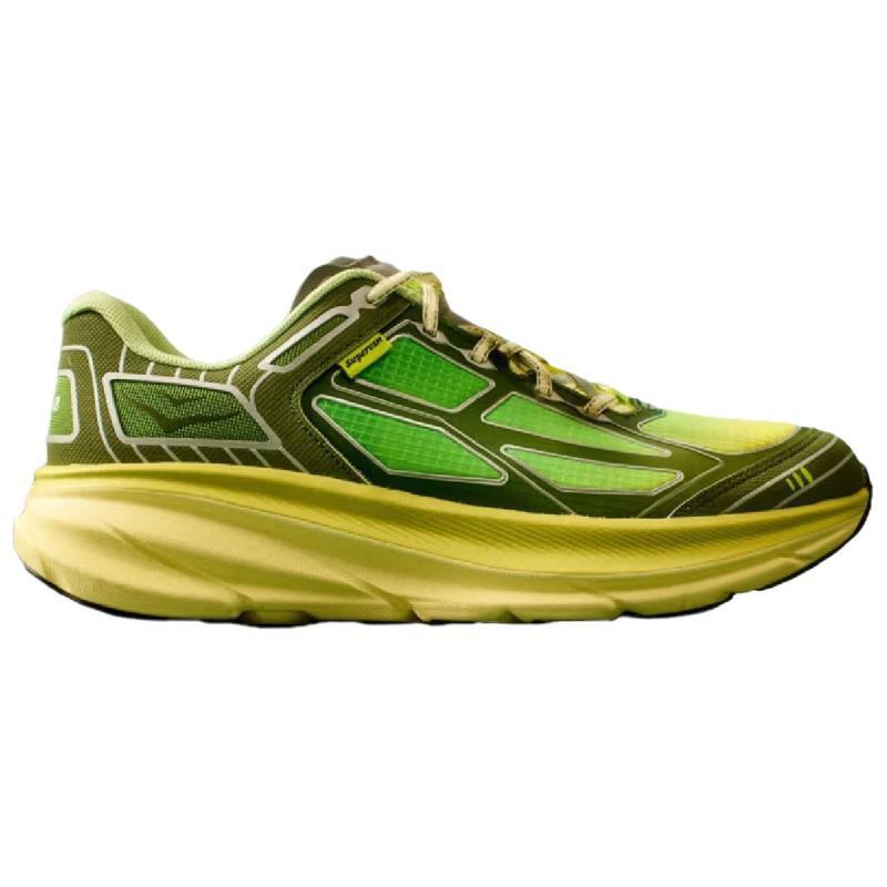 SUPERVSN x HOKA ONE ONE CLIFTON ONE 9 Running Shoes Unisex Green Sneakers 1173070-GHL