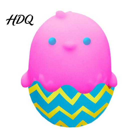 Animal Stress Toy Simulated Chick Squeeze Relief Broken Egg Chicken Sensory Shaped Fidget Focus Aid Relaxation Anxiety Relieving Hand Kids