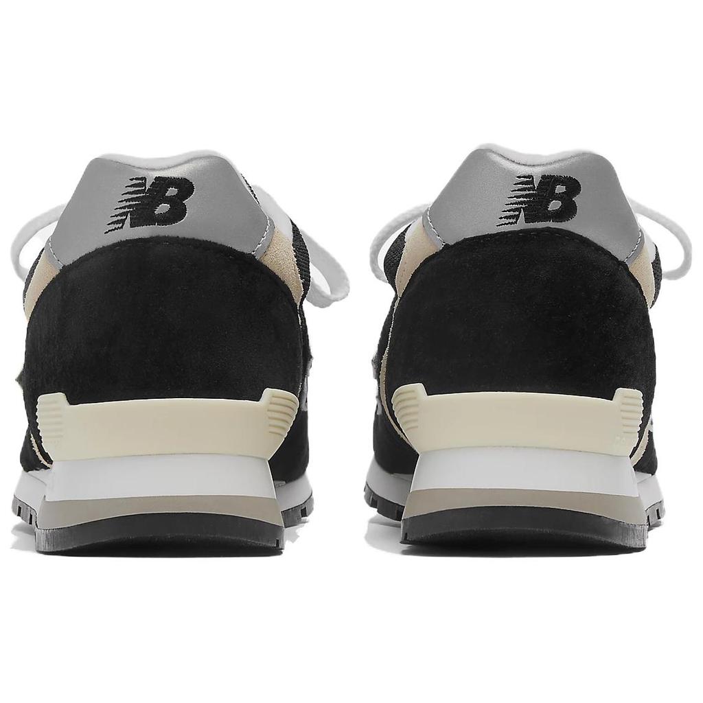 New Balance Nb 996 Comfortable Low Top Casual Running Shoes Unisex sneaker Black Silver U996BL