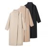 European and American style, new women's clothing, fashion, versatile, temperament versatile, simple long trench coat
