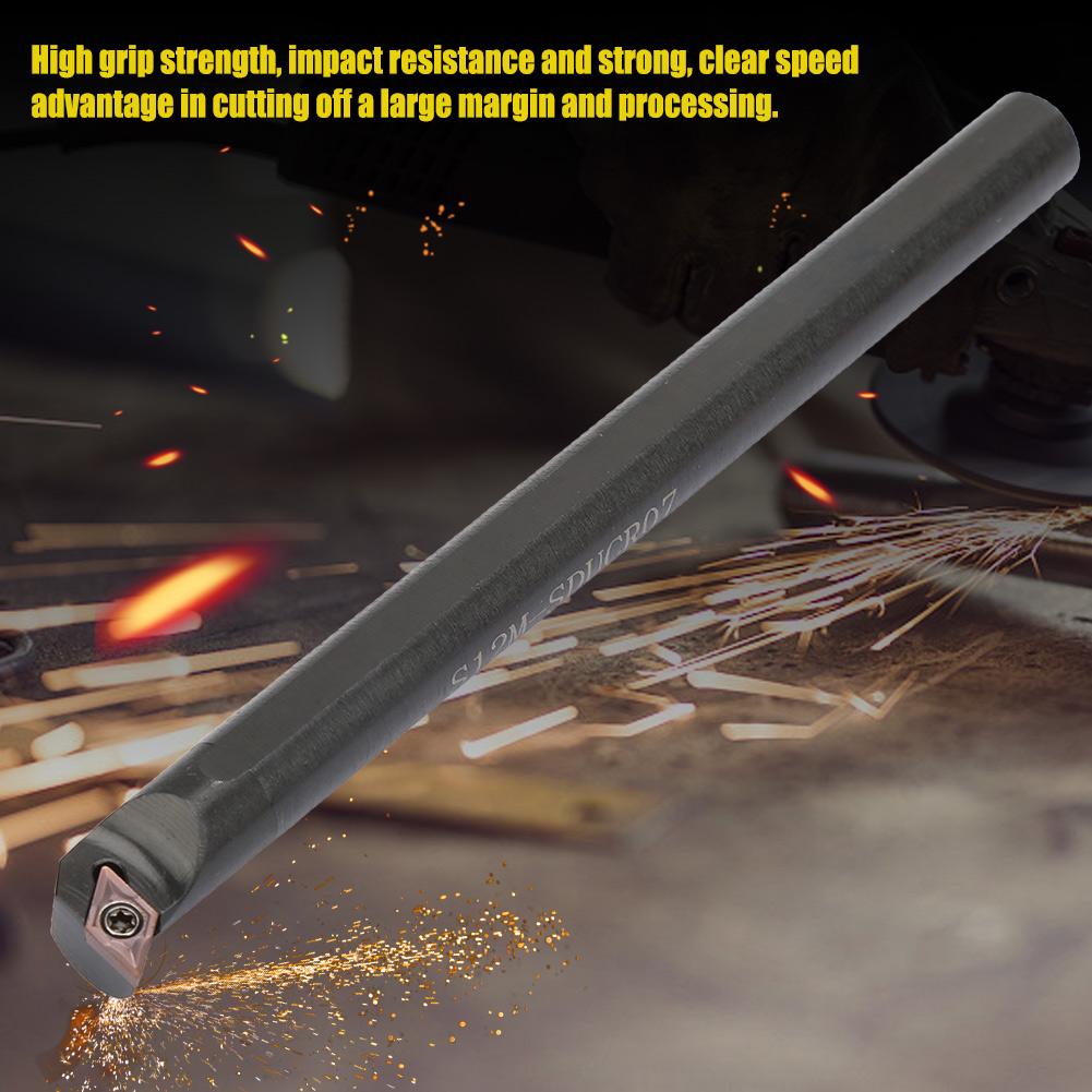 S12m sDUCR0 Lathe Grooving Turning Tool Holder   10pcs DCMT0702 Carbide Inserts  Wrench