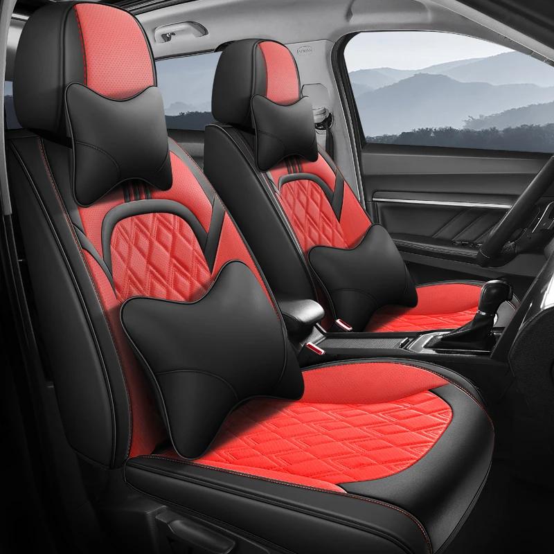 High Quality 3D Artificial Leather Universal Car Seat Cover for Mercedes C-Class W202 W203 W204 W205 A205 C204 Car Accessories