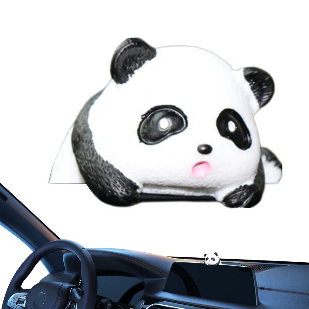 Autoornamente Niedliche Figuren Harz Tierförmige Figuren Cartoon-Ornamente Auto-Innendekorationen für Kaffeetisch Armaturenbrett