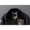 Chinese Size Top G1 Genuine Cowhide Men Leather Jacket Detachable Fur Collar Flight Suit Jackets For Men Military Aviator Coat Winter