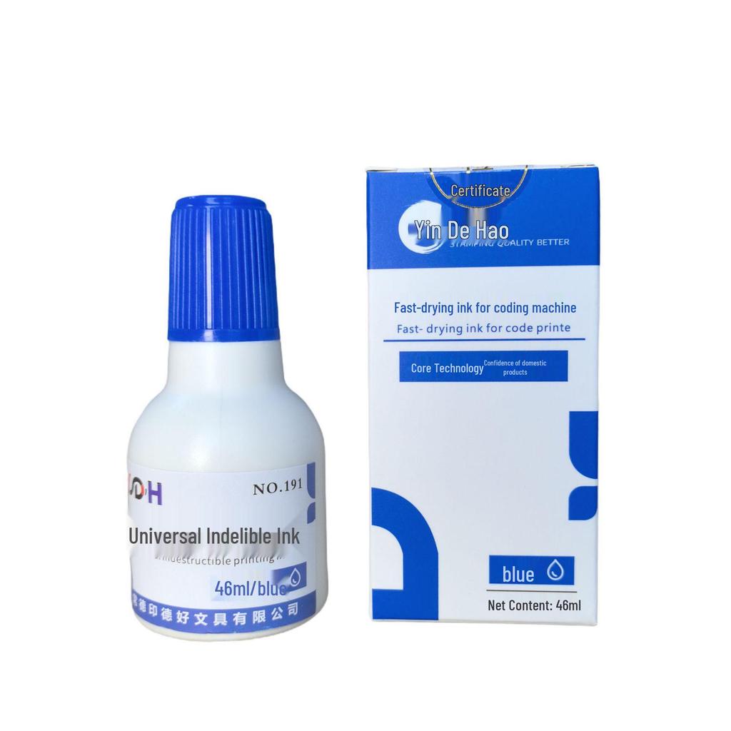 Yindehao Quick-Drying Ink Coding Machine with Permanent Self-Inking Stamp
