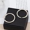 20pcs Key Rings Multi Size Split Jump Rings Hook Ring Keyring for Keychain Making DIY Handmade Jewelry Making Accessories