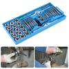 40pcs Practical Thread Cutting Tool Tap and Die Set Complete Threading Set With Carbon Steel Tool For Stable Use