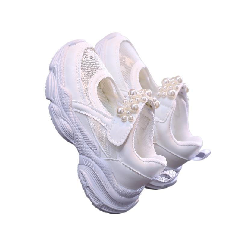 New Women Sneaker Summer Breathable Mesh Girl Shoes Comfort Soft Sole Anti Slip Kid Sneaker Simple Elegant Classic Casual Shoes