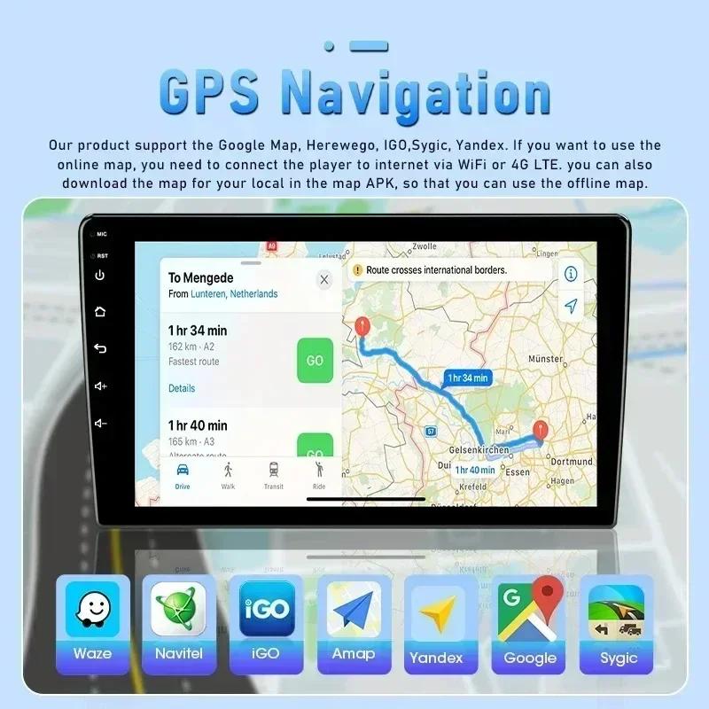 Srnubi 2Din Android autoradio pour Suzuki SX4 2006-2013 sans fil Carplay Android Auto lecteur multimédia Navigation GPS unité centrale