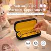 Plush Glasses Case Hard Shell Sunglasses Holder Portable Eyeglass Case