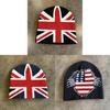 USA Flagge Strickmütze mit Wärme für Winter Outdoor Schneesport Männer Frauen