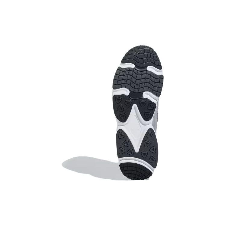 adidas Originals Ozmillen Comfortable Polyester Shock Absorbing Non-Slip Wear-Resistant Low-Top Running Shoes Men Sneakers White Black IH0370