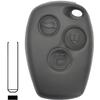 Compatible Renault 3-button Key Shell