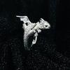 Cute and Realistic Western Dragon Ring Girl, Halloween Flying Wings Wing Accessories Cos Fashion Opening
