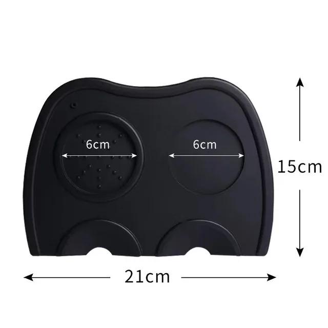 Espresso Coffee Tampers Mat Station Press Tampering Holder Corner Mat Pad Silicone Coffeeware Tamping Barista Wdt Tools