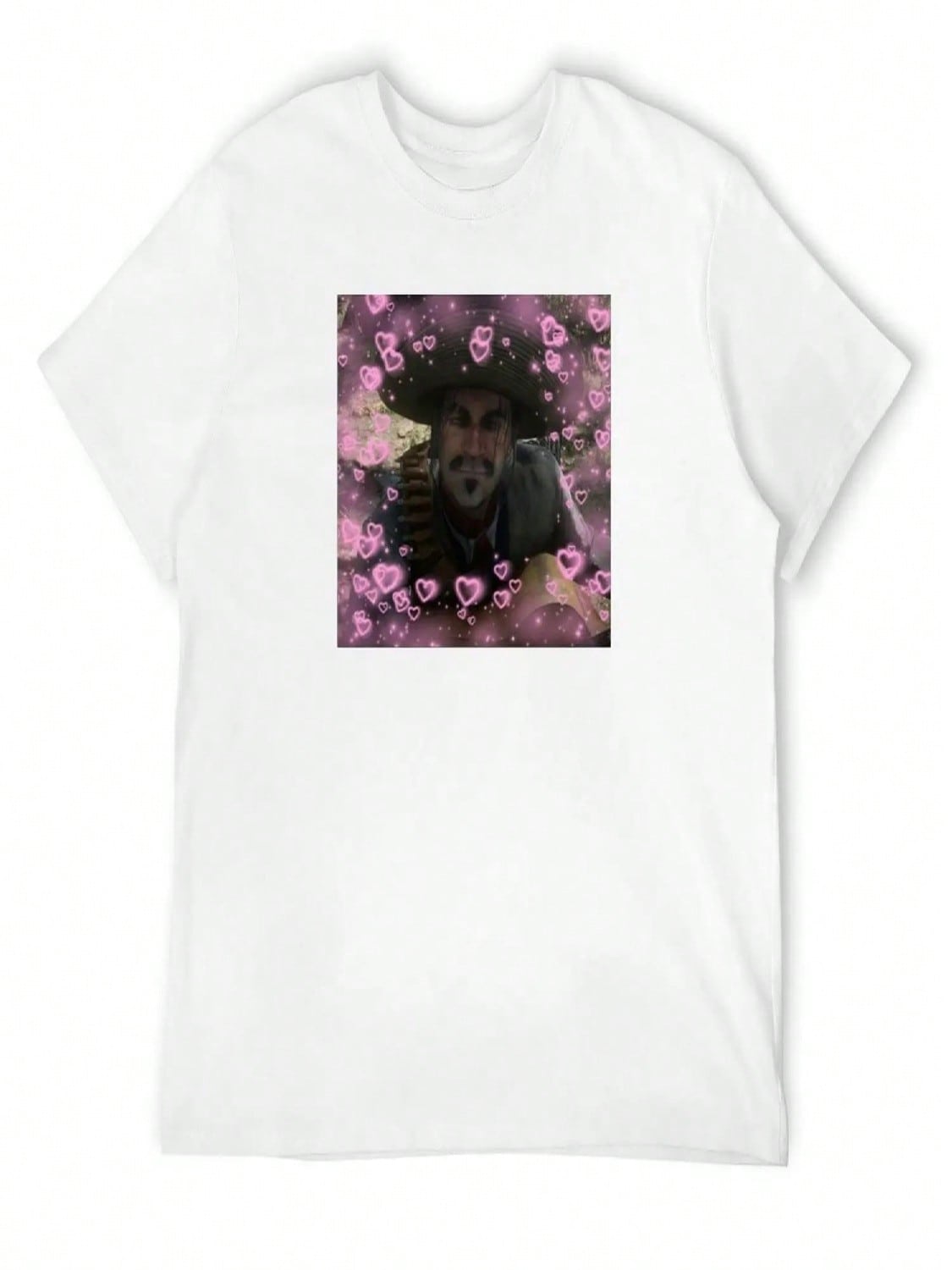 Javier Escuella Hearts T-Shirt Topping Tops Quick Drying Customs Design Your Own Workout Shirts For unisex S разноцветный