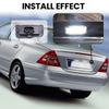 2pcs LED License Number Plate Light for Mercedes Benz E-Class W211 S211 C-Class S203 CLS-Class W219 SLK-Class R171 Canbus