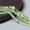 Natural Faceted Green Prehnites Quartz Crystal Stone Beads Charm For Handmade Jewelry Making Bracelet Necklace Gem Stone Beads