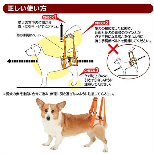 Petio Walking Assist Harness for Senior Dogs, Rear Legs, Medium Size, Large