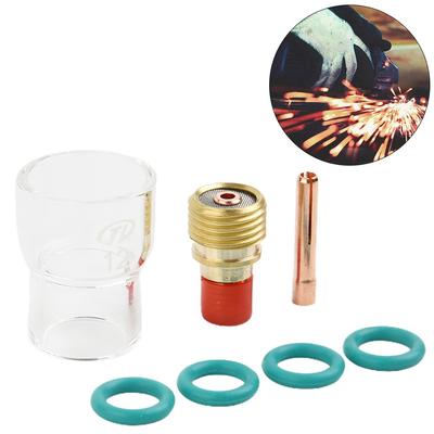 Lot de 7 torches de soudage TIG pour lentilles à gaz courtes #12 pour WP9 20 25 24 WP17 26 18