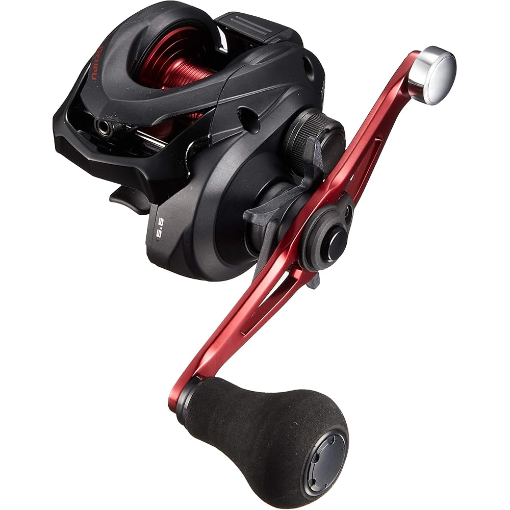 Shimano Genpu 201PG (Left-Handed) Boat/Manual Reel, Baitcasting Type, for Filefish, Squid, Flounder, and Sea Bream.