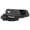 RV Door Lock with 2 Keys Zinc Alloy Flush Mount RV Door Latch Handle for Yacht Caravan Black 6.2 X 3in