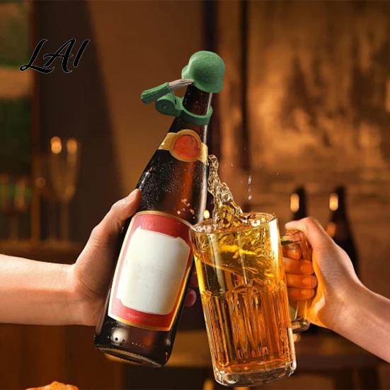 Funny Beer Bottle Caps 2Pcs Soldier Helmet Caps Plastic Toppers for Standard Crack Resistant Bottles Reusable Salute Cap Party BBQ Beverage