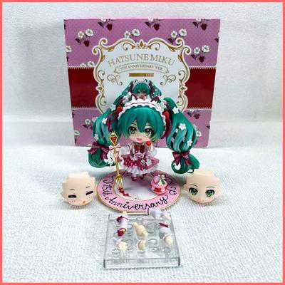 Anime Nendoroid Hatsune Miku Strawberry Cake 15th Anniversary Edition #1939 Action Figure Collectable Model Toy Present