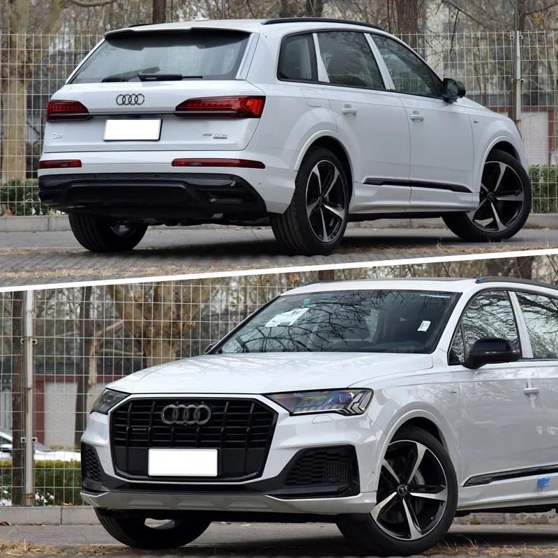 4 Ring ABS Car Hood Front Bonnet Grill Rear Trunk Emblem Logo Badge Sticker For q2  A4 A5 A6 A7 S3 S4 S5 S6 RS3 RS4 RS5 RS6 Q3