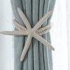 Natural Starfish Fixing Curtain Tie Starfish Curtain Buckle Starfish Curtain Tie Rope Bedroom
