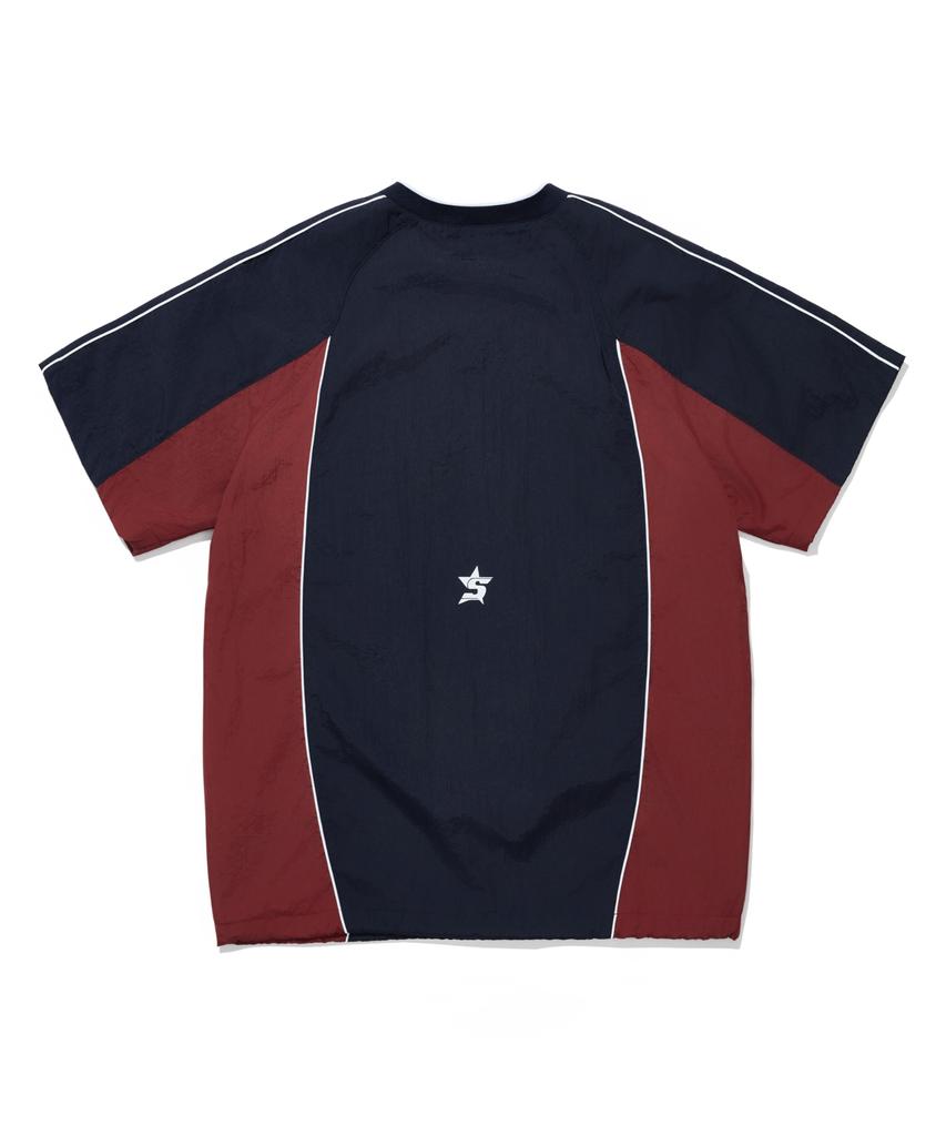 1993STUDIO Authentic Nylon Short Sleeve Piste_Navy