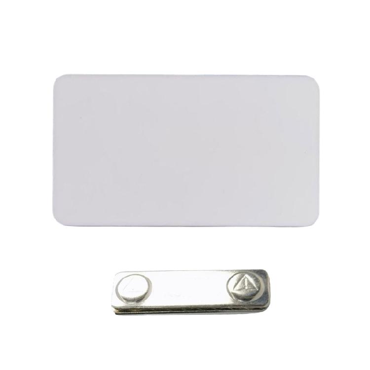 Portable Sturdy Acrylic Badge with Long Time Use Print Clarity for Diverses Event Applications Daily Casual Use