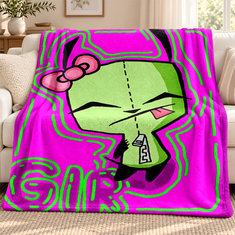 Gir blanket Flannel Blanket Soft Cozy Plush Throw for Sofa Bed Lightweight Home Decoration Outdoor camping