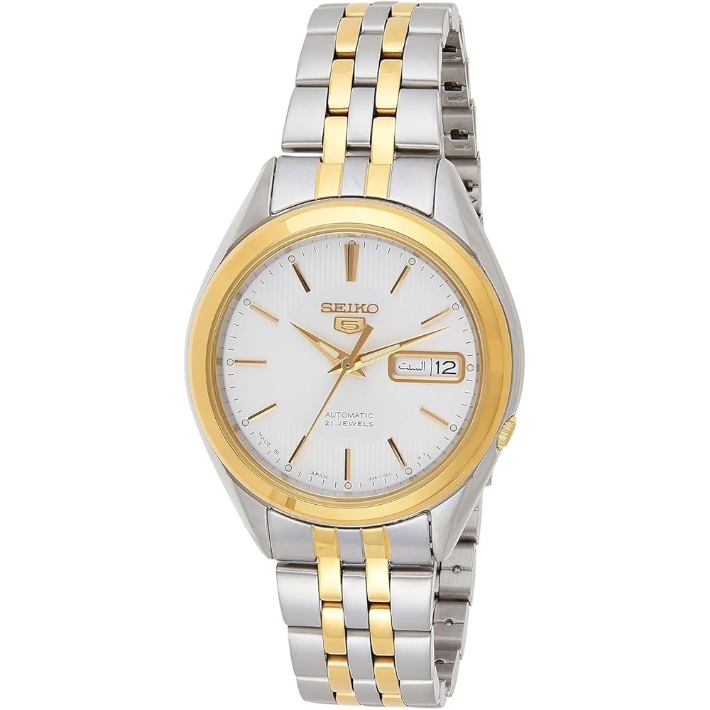 Seiko Seiko 5 Automatic Watch Men s Japan Model SNKL24J1 Stainless Steel Casual Timepiece